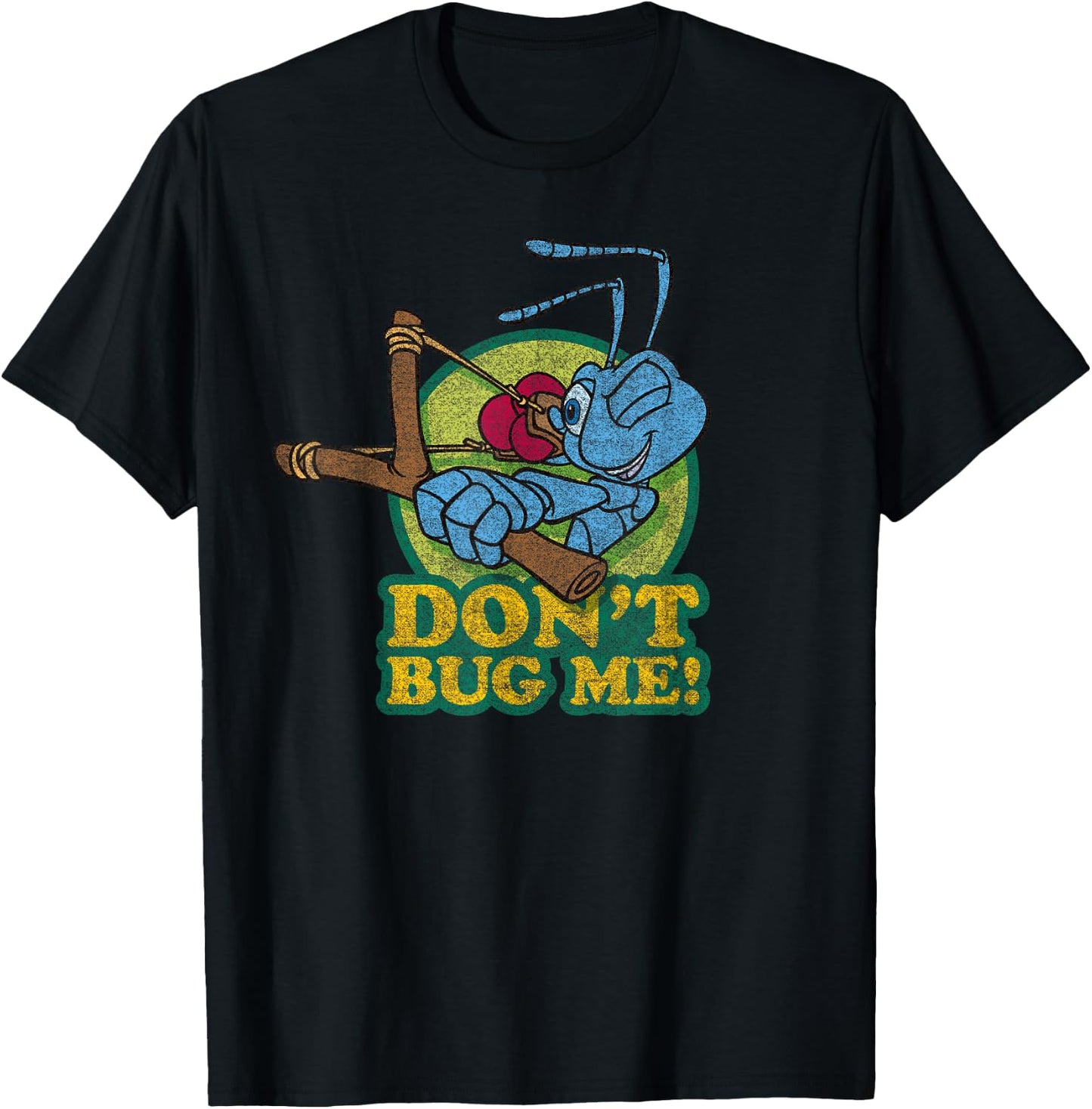 Disney PIXAR A Bug's Life Flik Don't Bug Me T-Shirt - T-Shirt | Black