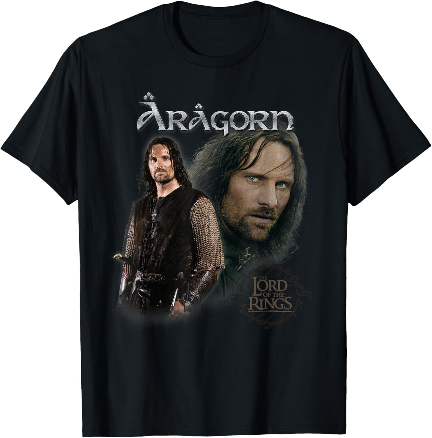 Lord of The Rings - Aragorn T-Shirt - T-Shirt | Black