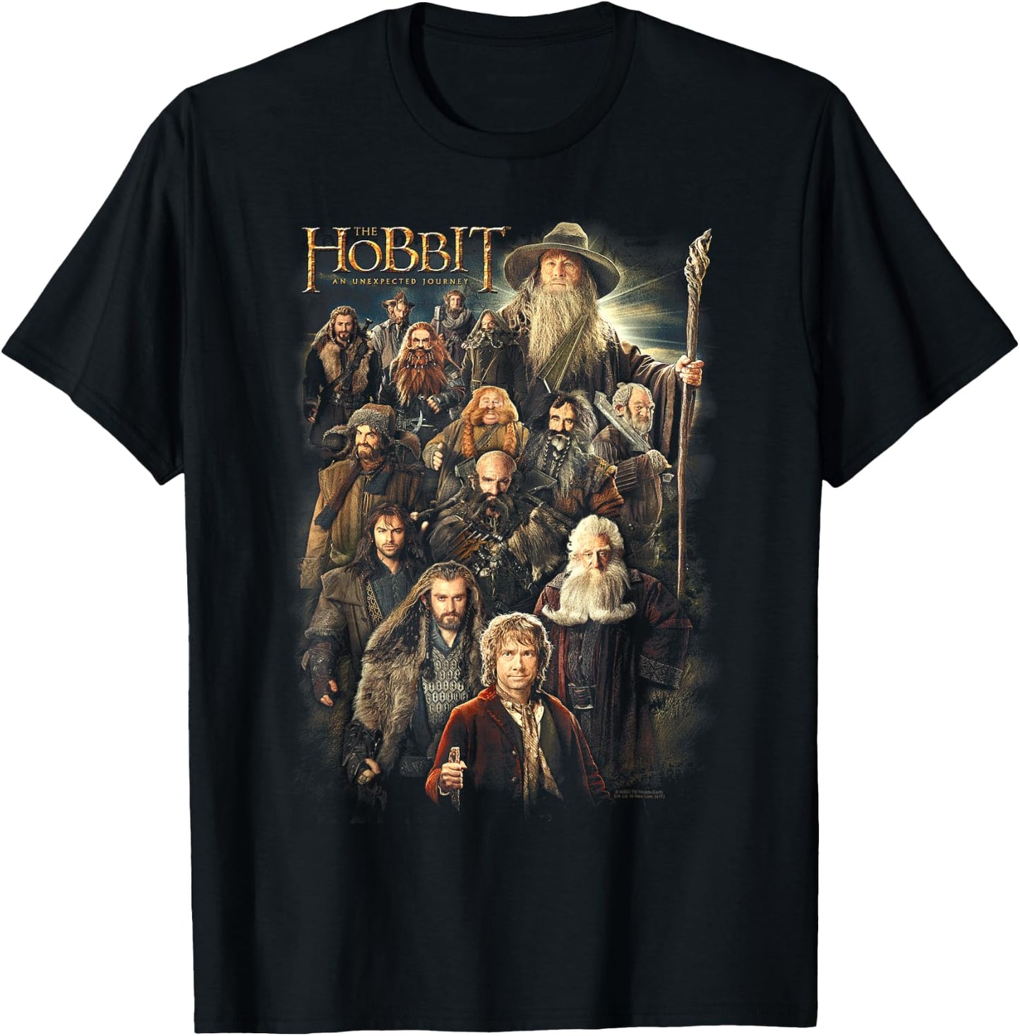 Hobbit Somber Company T-Shirt - T-Shirt | Black
