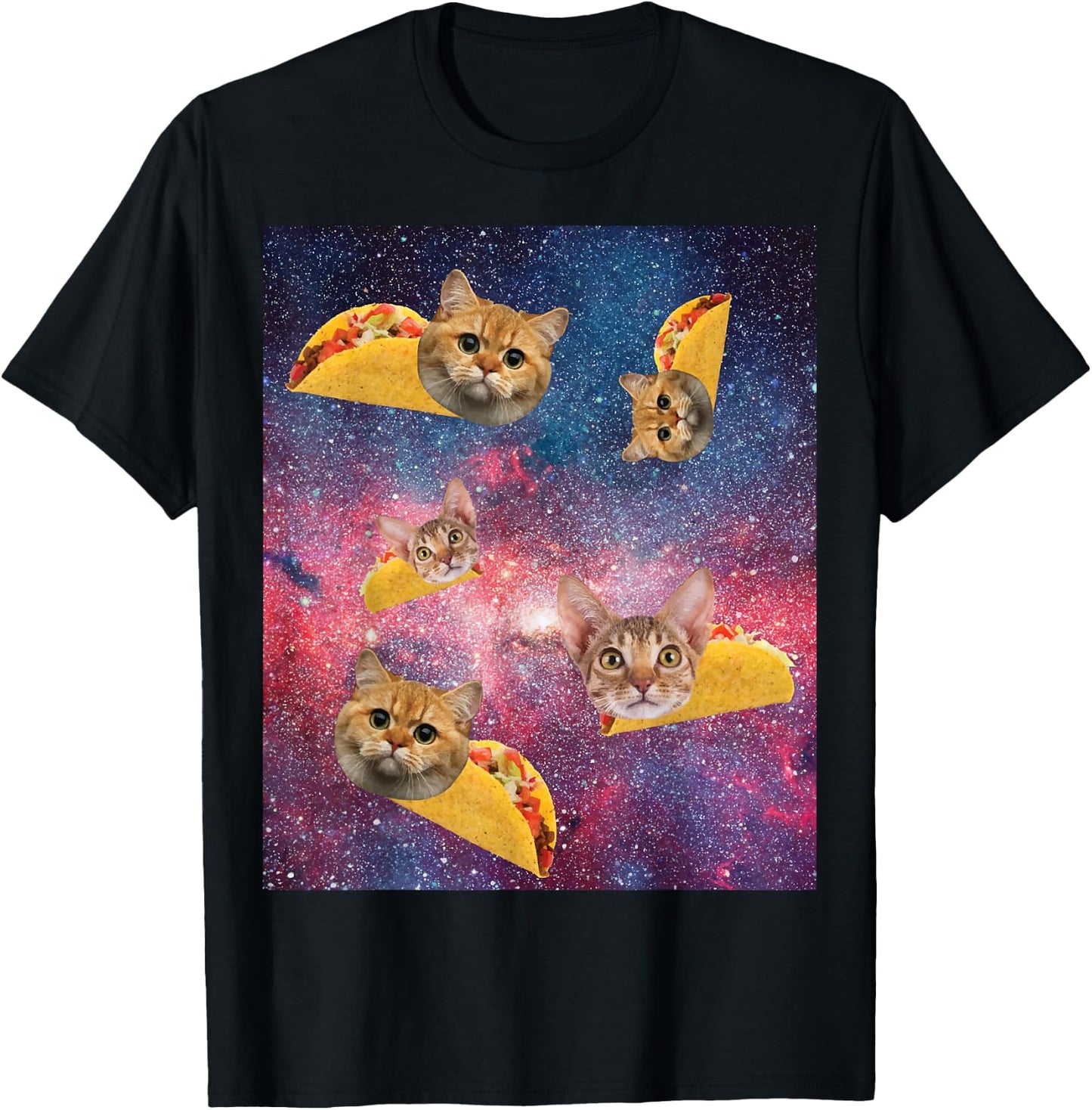 Cat Tacos T-Shirt - T-Shirt | Black