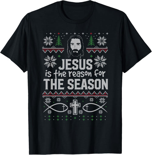 Jesus it the Reason for the Season Christian Christmas Ugly