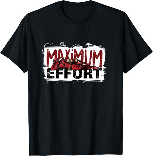 Marvel Studios Deadpool & Wolverine Dogpool Maximum Effort T-Shirt - T-Shirt | Black