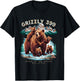 Grizzly 399 Bear Lovers Queen Of The Tetons National Park T-Shirt - T-Shirt | Black