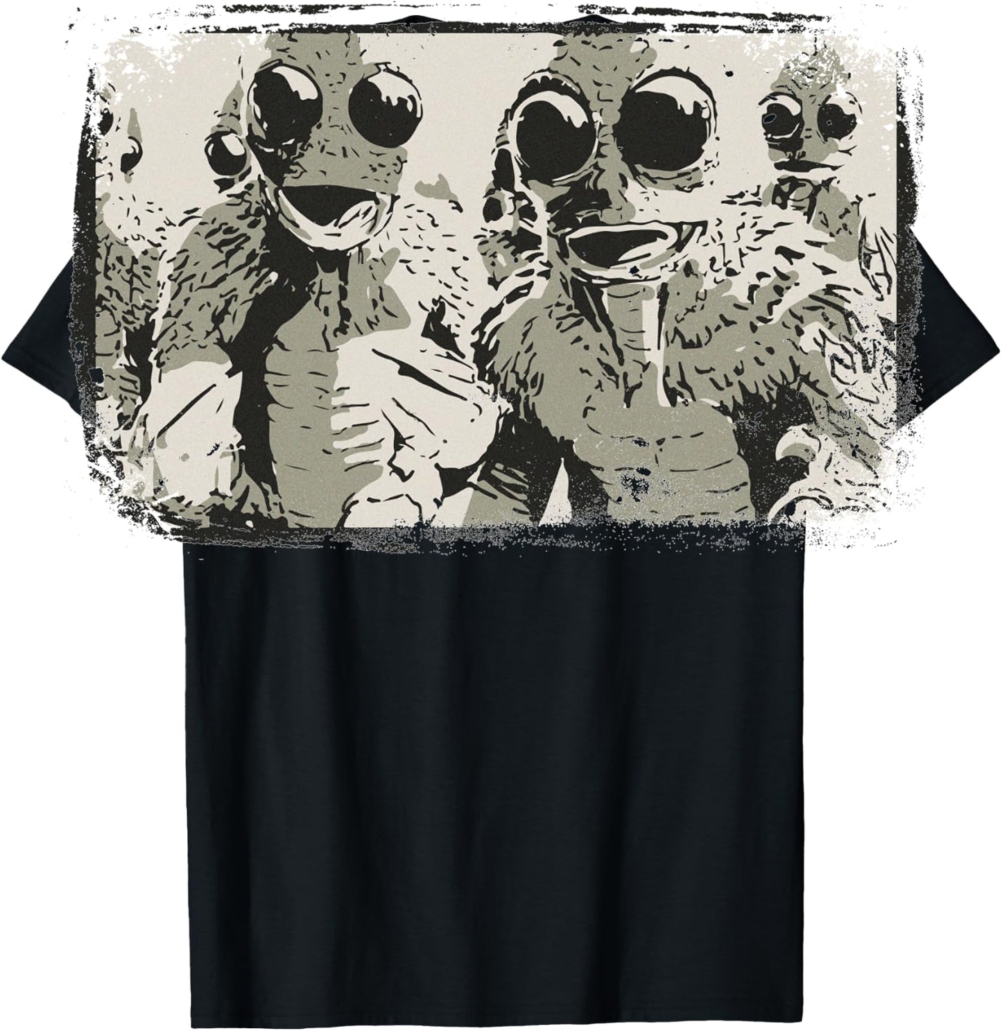 Sleestak T Shirt - Land of the Lost Distressed Vintage T-Shirt - T-Shirt | Black