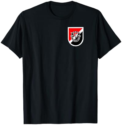 Special Forces Shirt - 6th Special Forces Group (SFG) T-Shirt - T-Shirt | Black