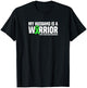 My Husband is a Warrior Spinal Cord Injury Awareness T-Shirt - T-Shirt | Black