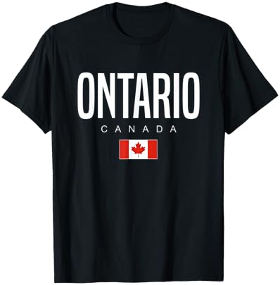 Ontario, Canada T-Shirt - T-Shirt | Black