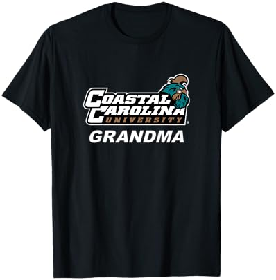 Coastal Carolina University CCU Grandma T-Shirt - T-Shirt | Black