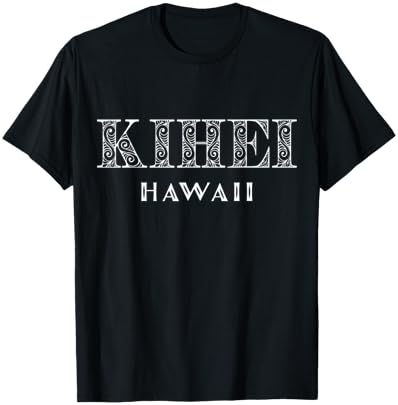 Kihei Hawaii T-Shirt - T-Shirt | Black